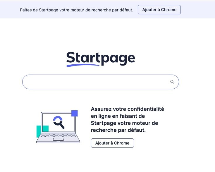 Moteur de recherche moins utilisé dans le monde - StartPage Résultats de recherche neutres et non filtrés