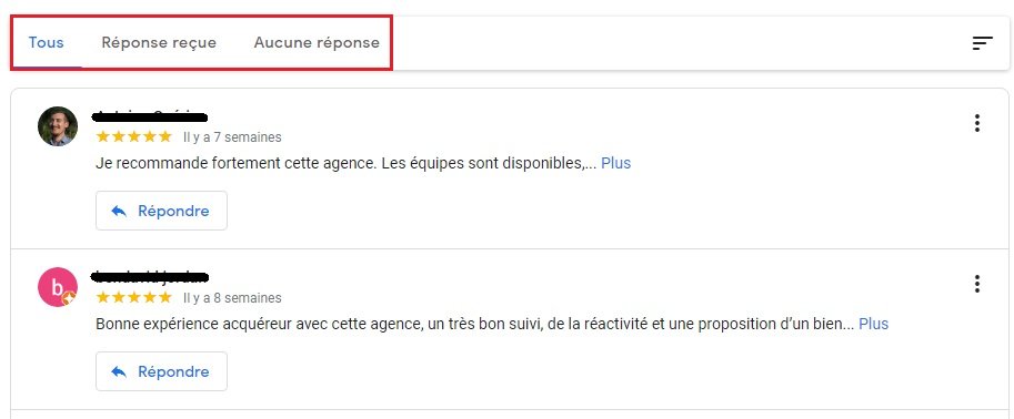 Tutoriel complet pour accéder aux avis Google complets d'une personne - Méthodes pour trier et filtrer les avis Google trouvés